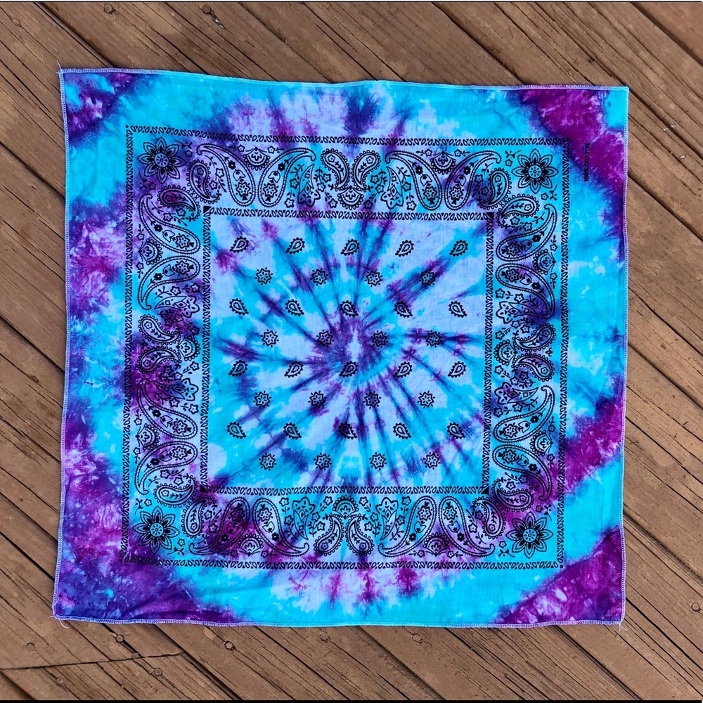 Tie dye bandana